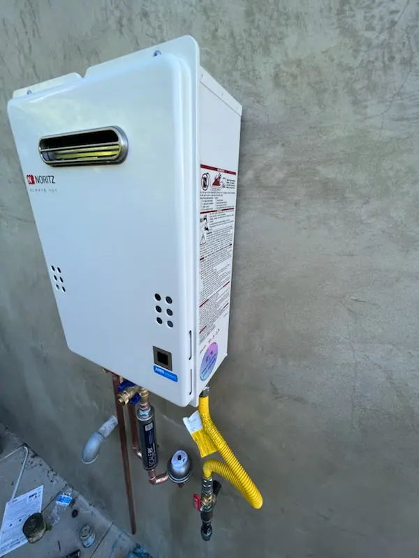 Tankless water heater installation for Monfort Heights homes